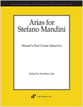 Arias for Stefano Mandini: Mozart's First Count Almaviva Vocal Solo & Collections sheet music cover